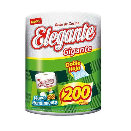 Rollo de Cocina Elegante Gigante 200 paños