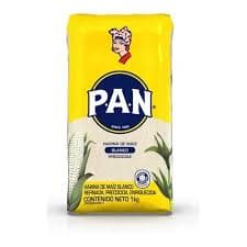 Harina de Maíz Blanco Precocida P.A.N. x 1 kg