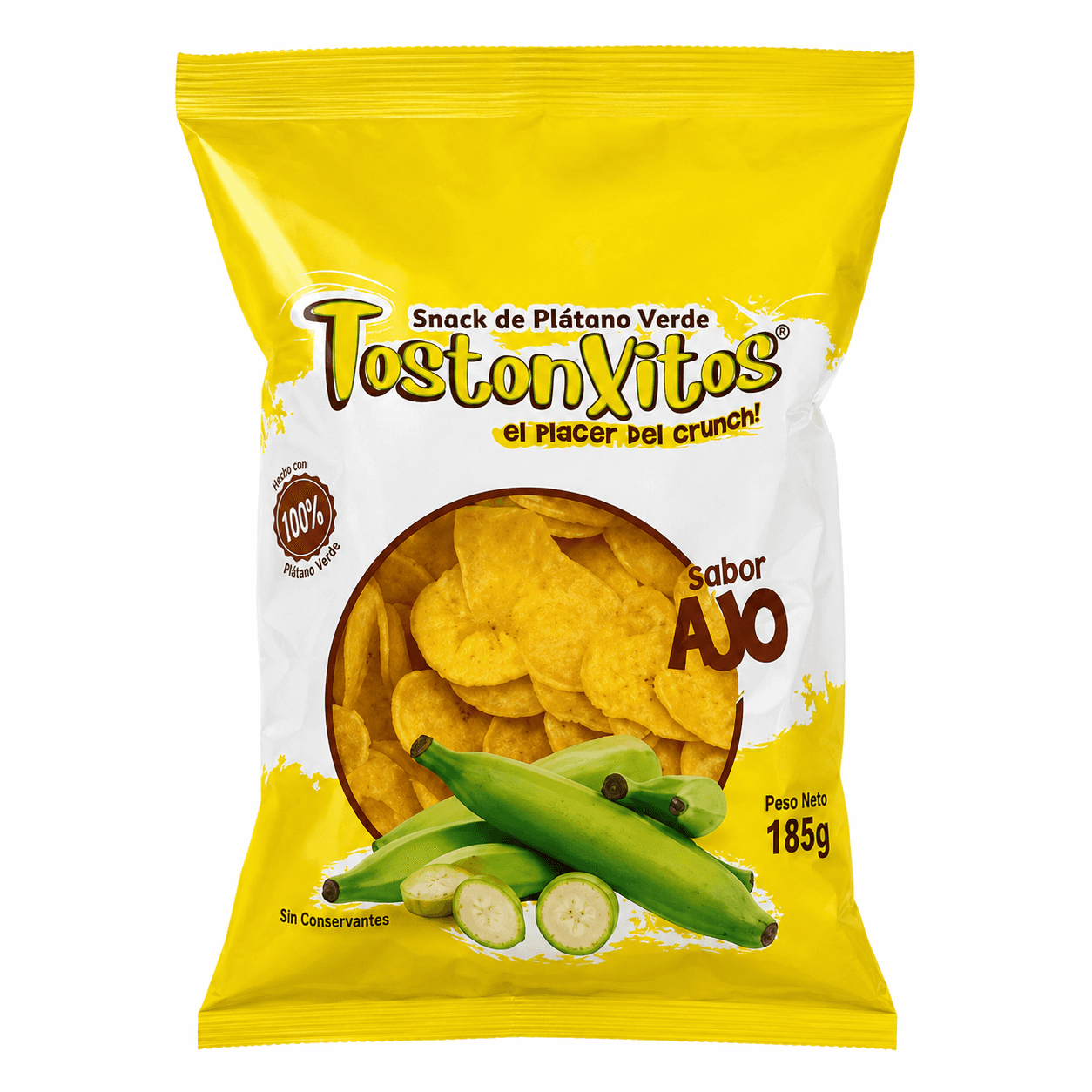 Platanito de Ajo (Tostonxitos) 137gr