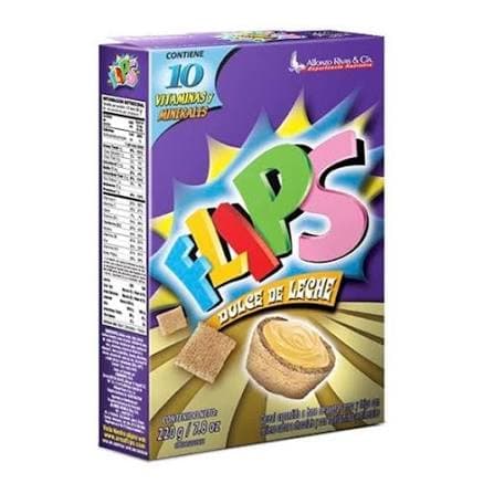 Flips dulce de leche 220gr